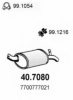 RENAU 7700791196 End Silencer